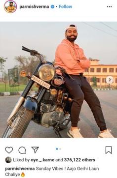 Another photo shared by the singer on social media. (Twitter) Another photo shared by the singer on social media. (Twitter)