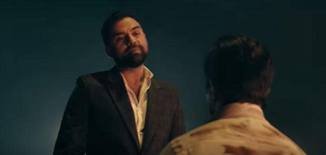 Abhay Deol as the baddie. Abhay Deol as the baddie.