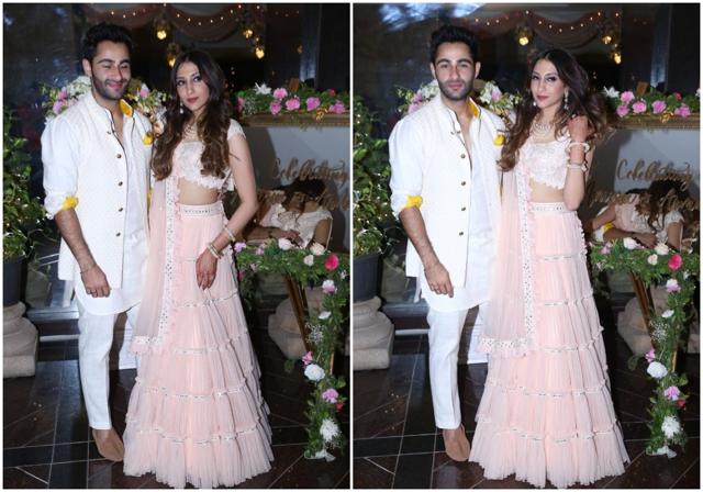 Armaan Jain and Anissa Malhotra at their roka ceremony. Armaan Jain and Anissa Malhotra at their roka ceremony.