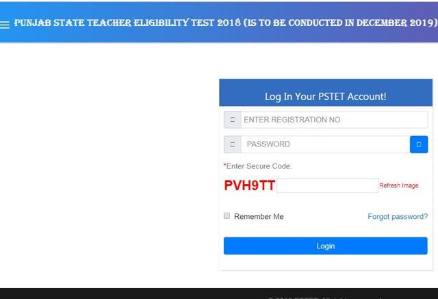 Pstet Admit Cards 2019 Released At Pstet Net Download Hall Tickets Now