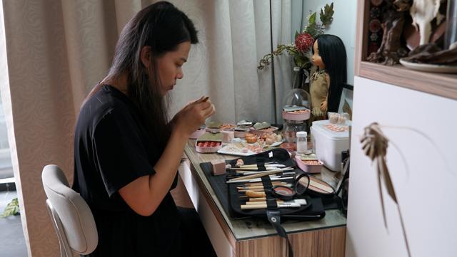 Singapore Artist Channels Creepy Cute With Baby Heads In Sushi Rolls Hindustan Times