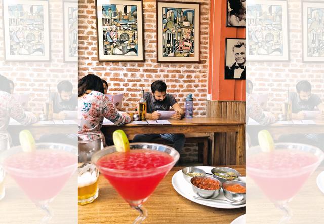 Enjoy the cocktails and wood-fire oven pizzas at Fire and Ice, Thamel (Sunetra Choudhury) Enjoy the cocktails and wood-fire oven pizzas at Fire and Ice, Thamel (Sunetra Choudhury)