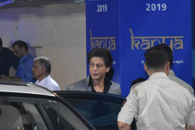 Shah Rukh Khan spotted at the school. Shah Rukh Khan spotted at the school.