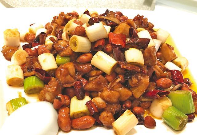 The greatest hits of Sichuan cuisine are dishes like this Kung Bao chicken in Cheng Du (Vir Sanghvi) The greatest hits of Sichuan cuisine are dishes like this Kung Bao chicken in Cheng Du (Vir Sanghvi)