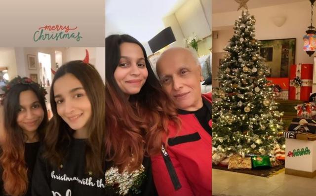 Alia Bhatt celebrated Christmas with her family.