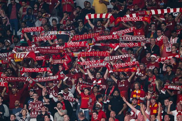 At a football game in Liverpool. “The vibe before a game in the hosting cities is electric,” says Goutham Ravi, 33. (Getty Images) At a football game in Liverpool. “The vibe before a game in the hosting cities is electric,” says Goutham Ravi, 33. (Getty Images)