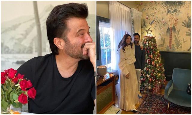 Anil Kapoor celebrated his birthday on December 24 in London. Sonam Kapoor with husband Anand Ahuja on Christmas. Anil Kapoor celebrated his birthday on December 24 in London. Sonam Kapoor with husband Anand Ahuja on Christmas.
