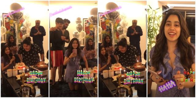 Moments from Anshula Kapoor’s birthday celebrations. (Instagram) Moments from Anshula Kapoor’s birthday celebrations. (Instagram)