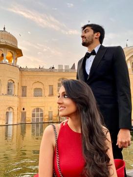 Shivantika and Yash in Jaipur