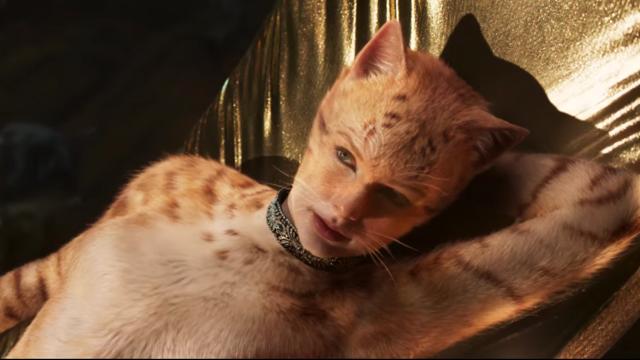 Taylor Swift in a still from Cats. Taylor Swift in a still from Cats.