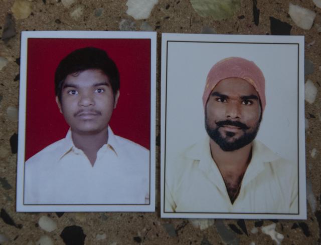 Raju Parandekar (R) and Sagaar Parandekar (L) were electrocuted to death in Hinjewadi. (Pratham Gokhale/HT Photo) Raju Parandekar (R) and Sagaar Parandekar (L) were electrocuted to death in Hinjewadi. (Pratham Gokhale/HT Photo)