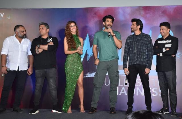 The team of Malang at the trailer launch in Mumbai. (Varinder Chawla)