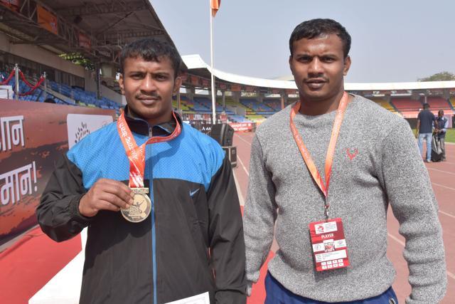 (From left) Nitin and Nilesh Pawar at Shiv Chhatrapati Sports Complex in Balewadi, in Pune, India, Sunday, January 05, 2020. (HT PHOTO)