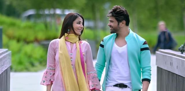 Sonia Mann and Himesh Reshammiya in Happy Hardy and Heer.