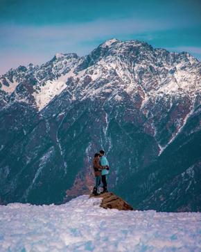 Auli, Uttarakhand with incredible views of the Himalayas from any point. (Instagram/ shreepadgaonkar) Auli, Uttarakhand with incredible views of the Himalayas from any point. (Instagram/ shreepadgaonkar)