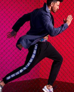 Hrithik Roshan in streetwear. (Instagram/ hrithik_roshan_the_greek_god)