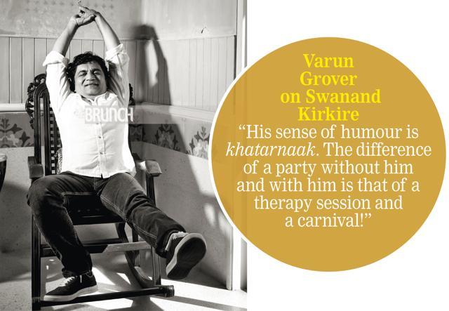 Multiple National Award- winning lyricist, Swanand Kirkire made his debut with Bavra Mann (Hazaaron Khwaishein Aisi). The songs he has written in 3 Idiots, Lage Raho Munna Bhai and Barfi!, amongst others, are considered anthems (Shivangi Kulkarni ) Multiple National Award- winning lyricist, Swanand Kirkire made his debut with Bavra Mann (Hazaaron Khwaishein Aisi). The songs he has written in 3 Idiots, Lage Raho Munna Bhai and Barfi!, amongst others, are considered anthems (Shivangi Kulkarni )