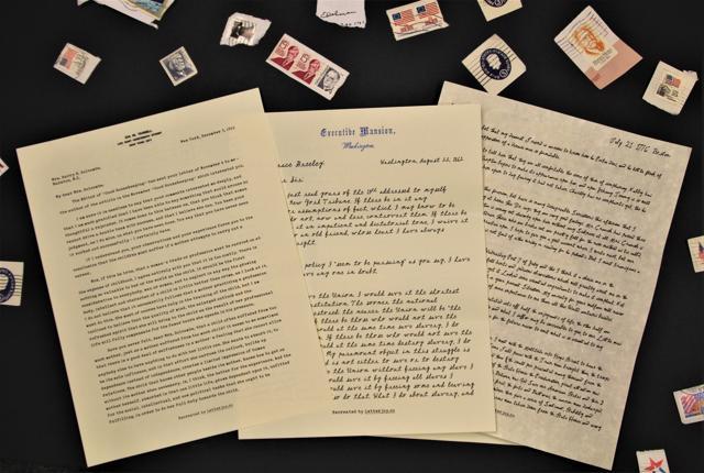 Retrace history through copies of archival letters and telegrams by Letterjoy. Retrace history through copies of archival letters and telegrams by Letterjoy.