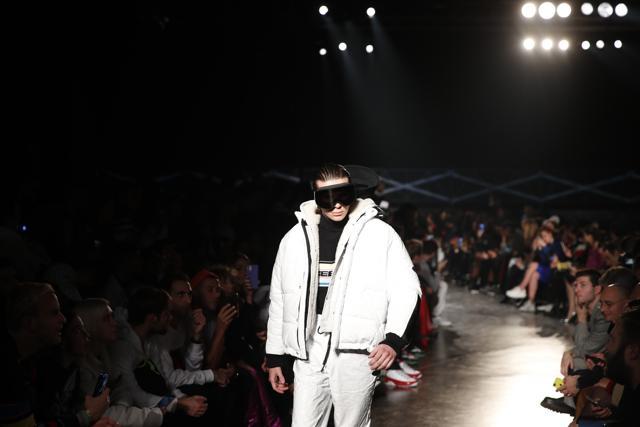 A model wears a creation as part of the Iceberg men's Fall-Winter 2020/21 collection, that was presented in Milan. (AP) A model wears a creation as part of the Iceberg men's Fall-Winter 2020/21 collection, that was presented in Milan. (AP)