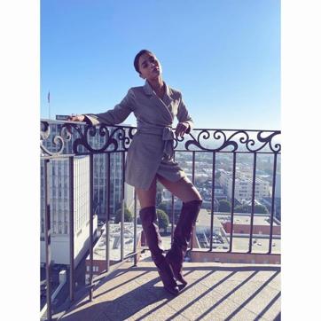 The over-sized blazer is a casual spin on workwear. (Instagram/ aliaabhatt) The over-sized blazer is a casual spin on workwear. (Instagram/ aliaabhatt)