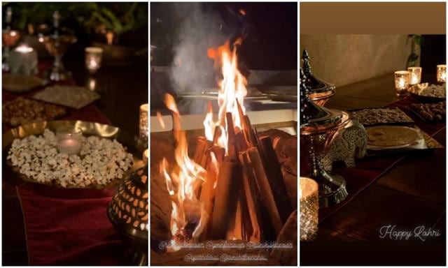 Mira Rajput’s Lohri celebrations.