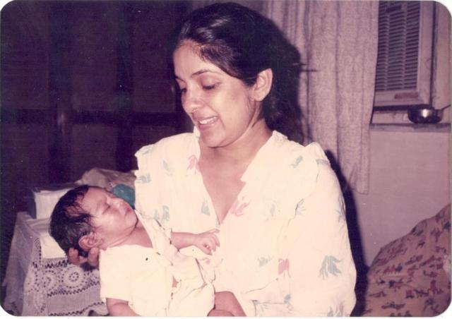 A throwback picture of Neena Gupta and Masaba Gupta. A throwback picture of Neena Gupta and Masaba Gupta.
