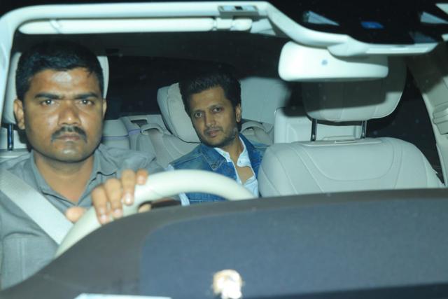 Riteish Deshmukh at the bash. Riteish Deshmukh at the bash.