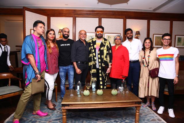 Panelists of the inclusivity and diversity discussion, along with Condé Nast India members.