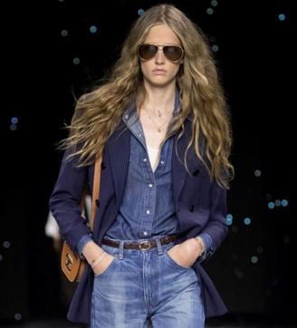 Shaggy retro 70s’ inspired hair was seen in Celine SS20 show. (Instagram/ celine) Shaggy retro 70s’ inspired hair was seen in Celine SS20 show. (Instagram/ celine)