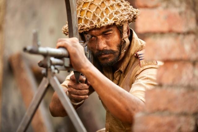 Sunny Kaushal, in a still from The Forgotten Army. Sunny Kaushal, in a still from The Forgotten Army.