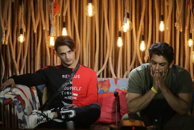 Sidharth and Asim in the confession room. (COLORS)