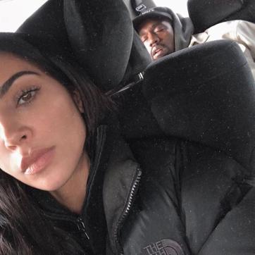 Kim camptioned the picture. ‘SAME’. (Instagram/ kimkardashian)