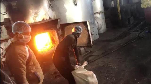 An officer also said narcotics cannot be disposed of in the open and has to be burnt in closed incinerators. (HT Photo )