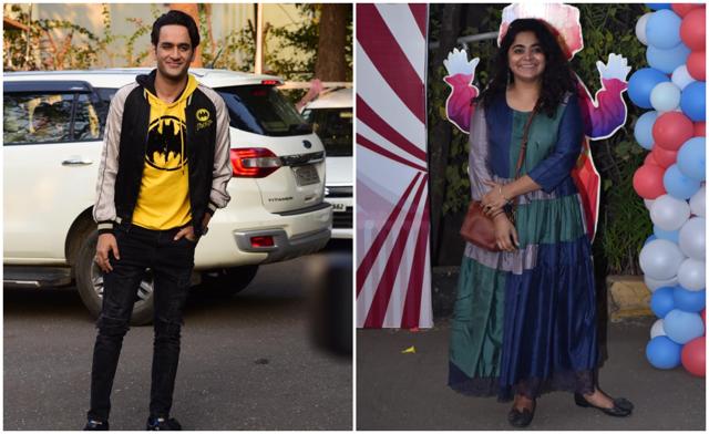 Vikas Gupta and Ashwiny Iyer Tiwari attended the party. (Varinder Chawla) Vikas Gupta and Ashwiny Iyer Tiwari attended the party. (Varinder Chawla)