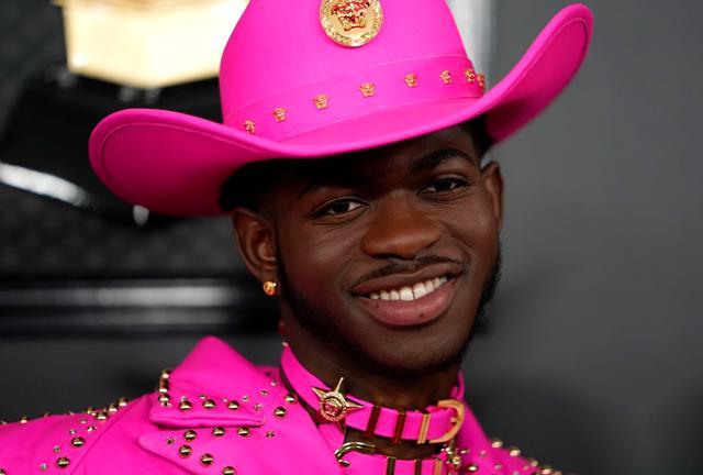 Lil Nas X at the awards. (REUTERS) Lil Nas X at the awards. (REUTERS)