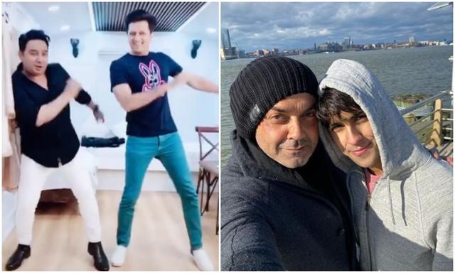 (Left) A scene from the video; Bobby with his son in New York. (Left) A scene from the video; Bobby with his son in New York.