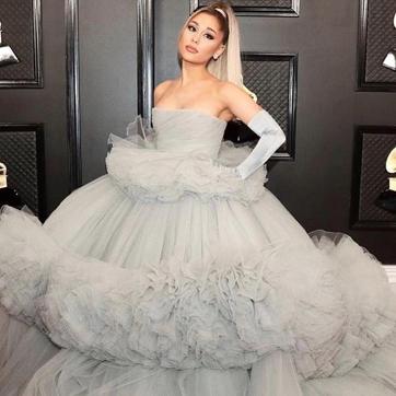 Ariana and Billie had an adorable interaction as Billie said Ariana’s album “thank u, next” should have won the night’s prestigious Album of the Year award, while Ariana gushed in her seat. (Instagram/ arianagrande) Ariana and Billie had an adorable interaction as Billie said Ariana’s album “thank u, next” should have won the night’s prestigious Album of the Year award, while Ariana gushed in her seat. (Instagram/ arianagrande)