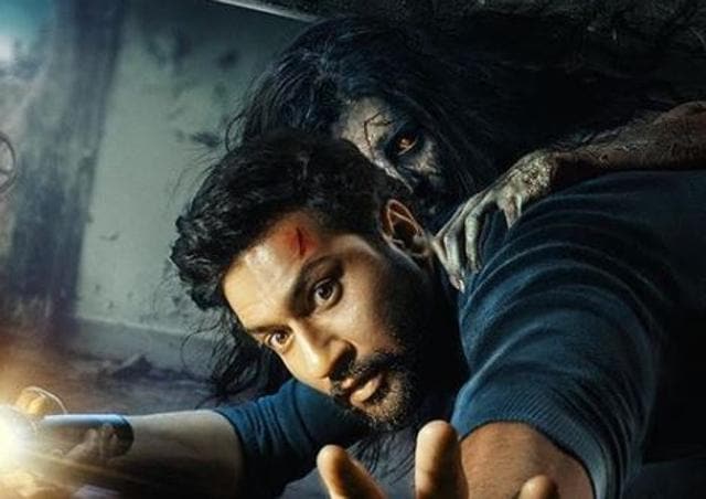 Vicky Kaushal in Bhoot The Haunted Ship poster. Vicky Kaushal in Bhoot The Haunted Ship poster.