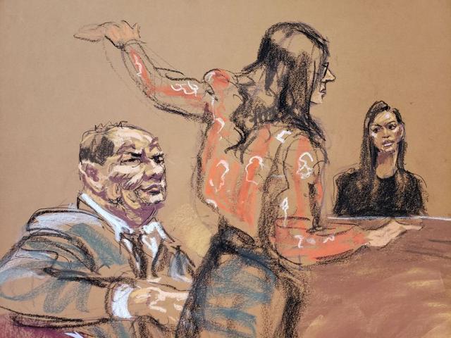 Film producer Harvey Weinstein watches as witness is cross-examined by Donna Rotunno during Weinstein's sexual assault trial at New York Criminal Court in the Manhattan borough of New York City. (REUTERS) Film producer Harvey Weinstein watches as witness is cross-examined by Donna Rotunno during Weinstein's sexual assault trial at New York Criminal Court in the Manhattan borough of New York City. (REUTERS)