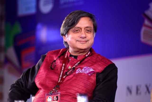 Shashi Tharoor’s (Amal KS/HT PHOTO) Shashi Tharoor’s (Amal KS/HT PHOTO)