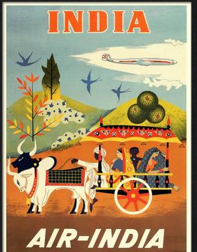 Posters represented India abroad (HT FILE) Posters represented India abroad (HT FILE)