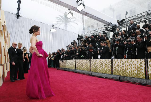 Idina Menzel poses on the red carpet during the Oscars arrivals at the 92nd Academy Awards in Hollywood, Los Angeles. (REUTERS) Idina Menzel poses on the red carpet during the Oscars arrivals at the 92nd Academy Awards in Hollywood, Los Angeles. (REUTERS)