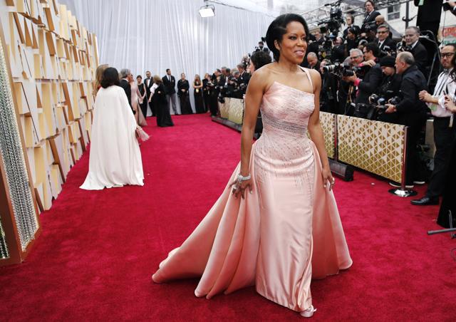 Regina King poses on the red carpet. (REUTERS) Regina King poses on the red carpet. (REUTERS)