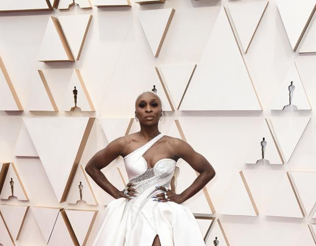 Cynthia Erivo arrives at the Oscars. (Jordan Strauss/Invision/AP) Cynthia Erivo arrives at the Oscars. (Jordan Strauss/Invision/AP)