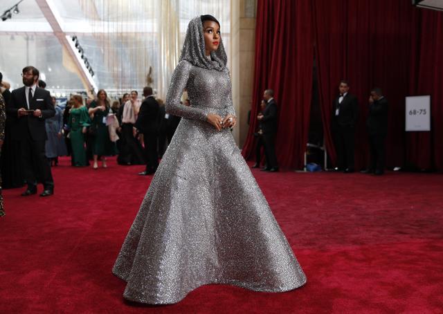 Janelle Monae arrives at the Oscars. (AP) Janelle Monae arrives at the Oscars. (AP)