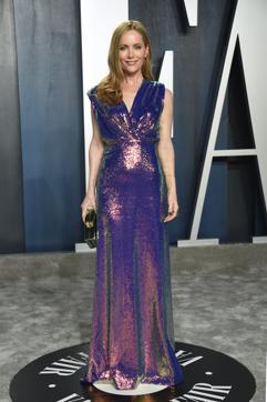 Leslie Mann arrives at the Vanity Fair Oscar Party on Sunday, Feb. 9, 2020, in Beverly Hills. (Evan Agostini/Invision/AP) Leslie Mann arrives at the Vanity Fair Oscar Party on Sunday, Feb. 9, 2020, in Beverly Hills. (Evan Agostini/Invision/AP)