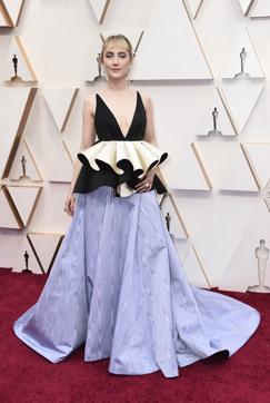 Saoirse Ronan arrives at the Oscars on Sunday, Feb. 9, 2020, at the Dolby Theatre in Los Angeles. (Jordan Strauss/Invision/AP) Saoirse Ronan arrives at the Oscars on Sunday, Feb. 9, 2020, at the Dolby Theatre in Los Angeles. (Jordan Strauss/Invision/AP)