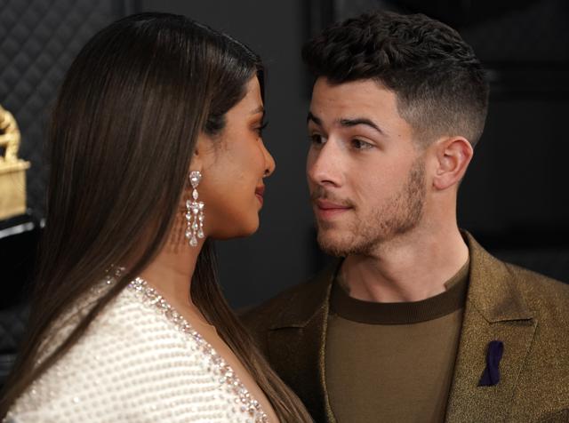 Priyanka Chopra and Nick Jonas at the 62nd Grammy Awards. (REUTERS) Priyanka Chopra and Nick Jonas at the 62nd Grammy Awards. (REUTERS)