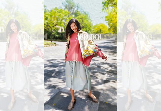 Skirt, top and jacket, Péro; shoes, Melissa; jewellery, Zara (Ankit Chawla) Skirt, top and jacket, Péro; shoes, Melissa; jewellery, Zara (Ankit Chawla)
