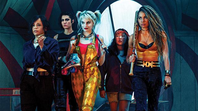 Margot Robbie with the cast of Birds of Prey. (Claudette Barius) Margot Robbie with the cast of Birds of Prey. (Claudette Barius)